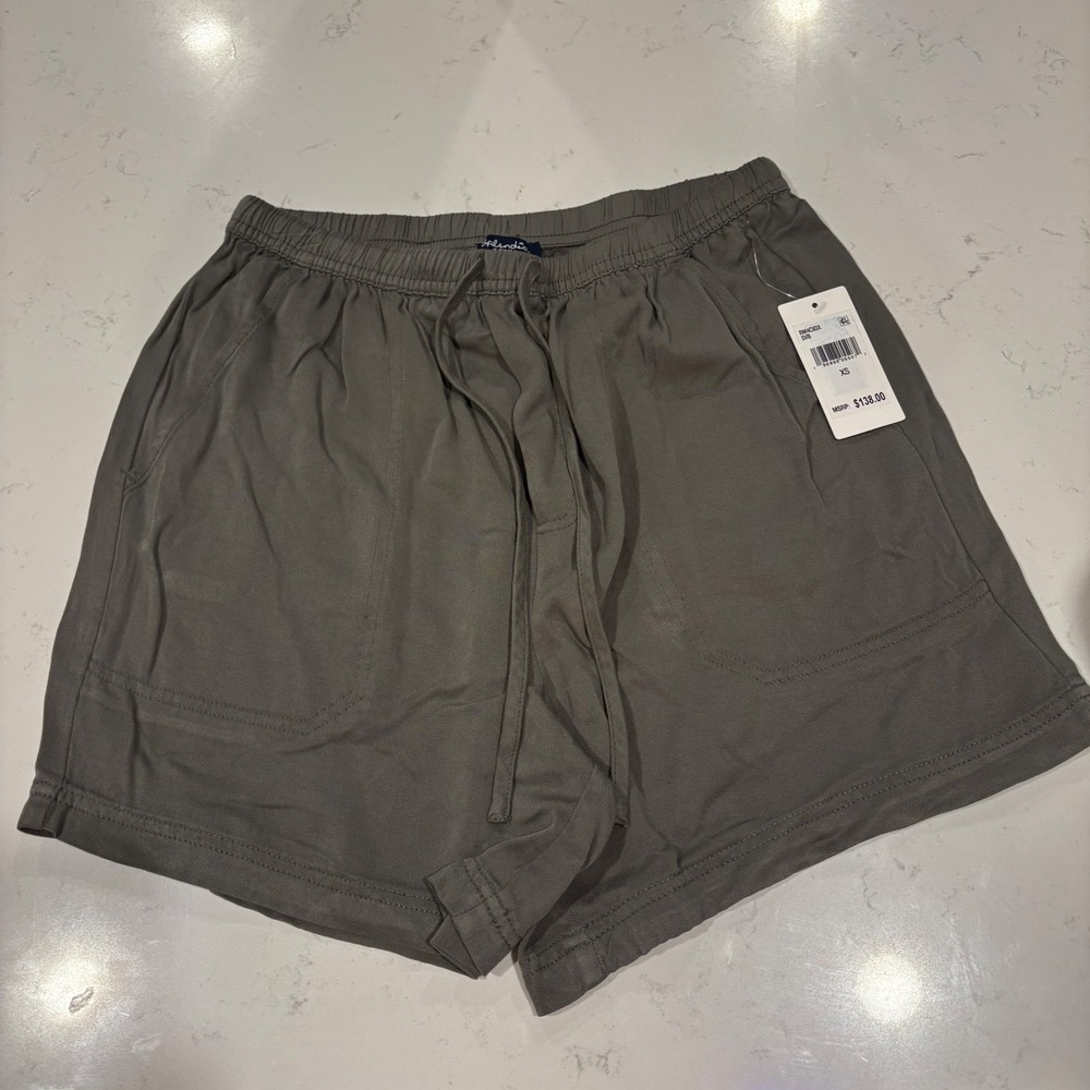 Splendid Olive Green Drawstring Shorts Women's XS Casual Summer